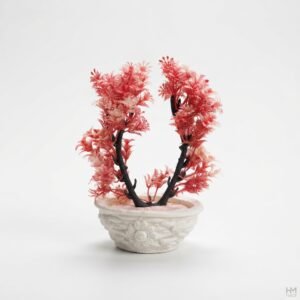 Pink & White Cluster Leaves