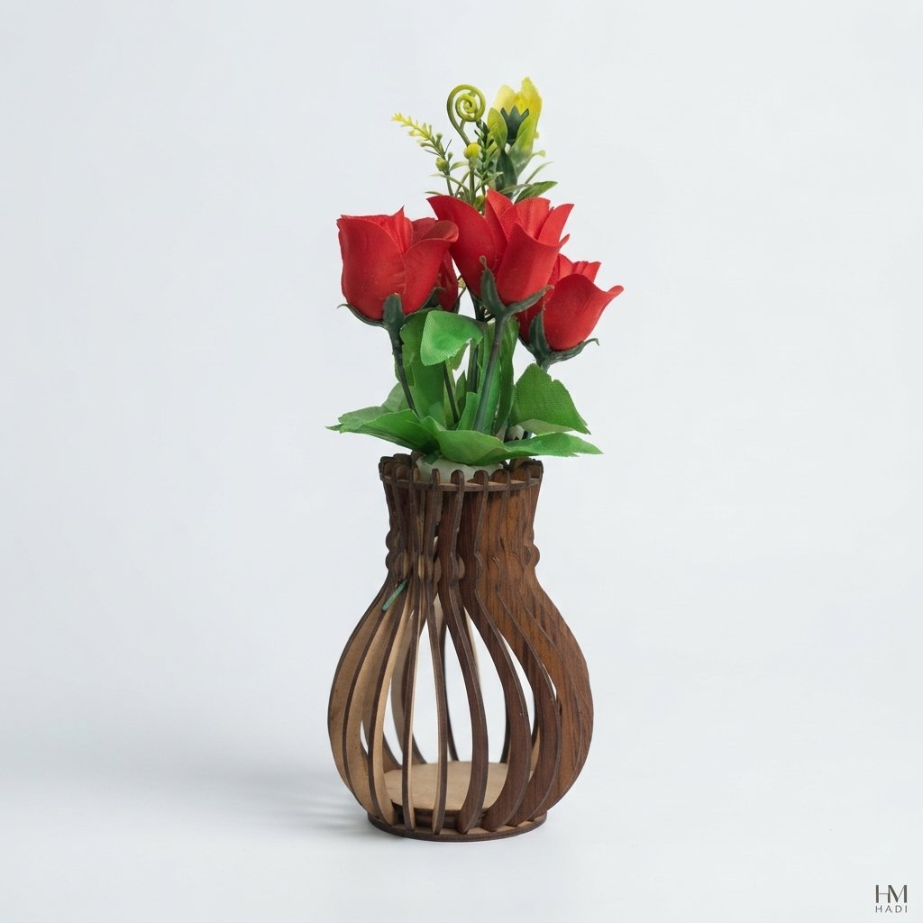 Red Roses with Yellow Accent - Image 2