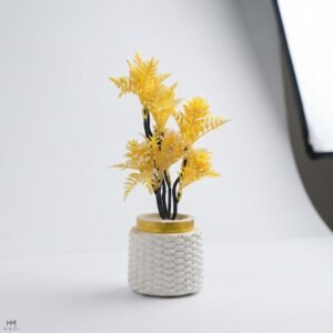 Golden Bloom Vase