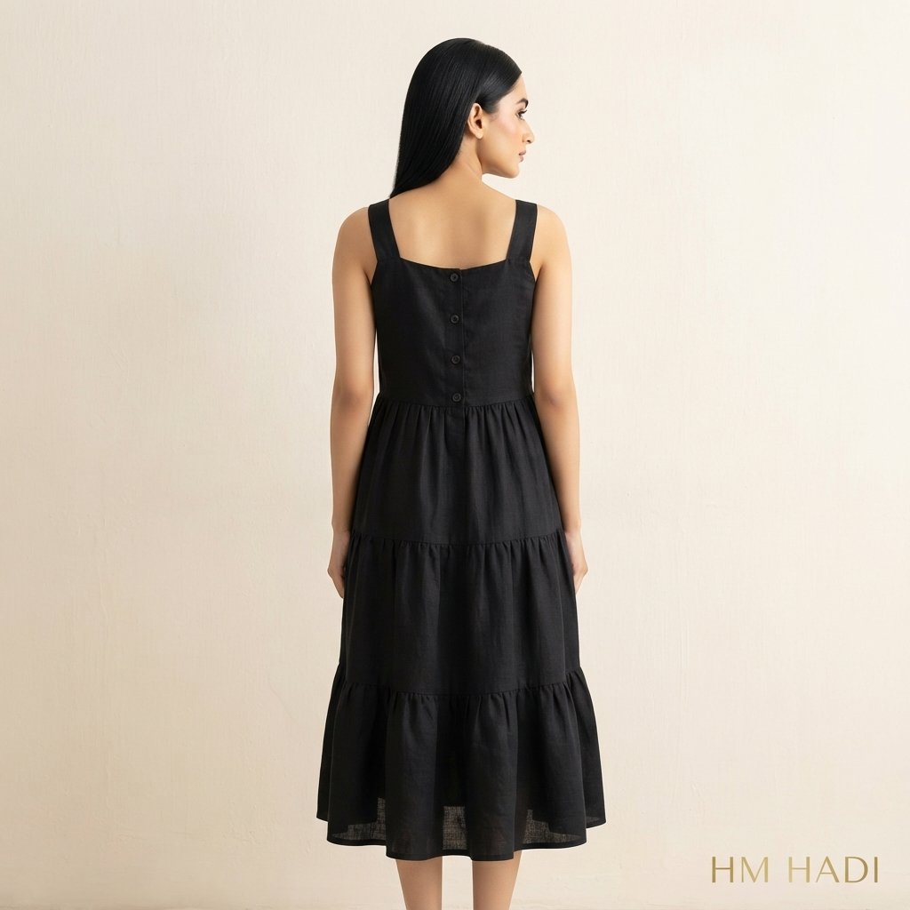 Elegant Floral Summer Dress – HM HADI - Image 4