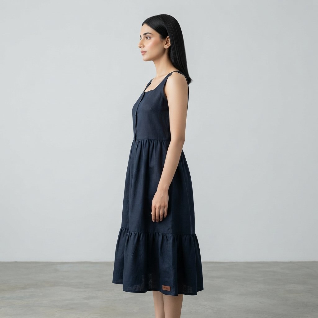 Elegant Floral Summer Dress – HM HADI - Image 2
