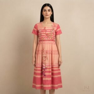 Mustard Tiered Sleeveless Dress