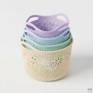 Mini White Basket