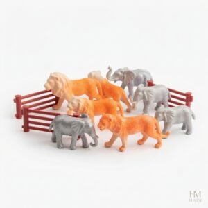 Wild Animal Toy Set